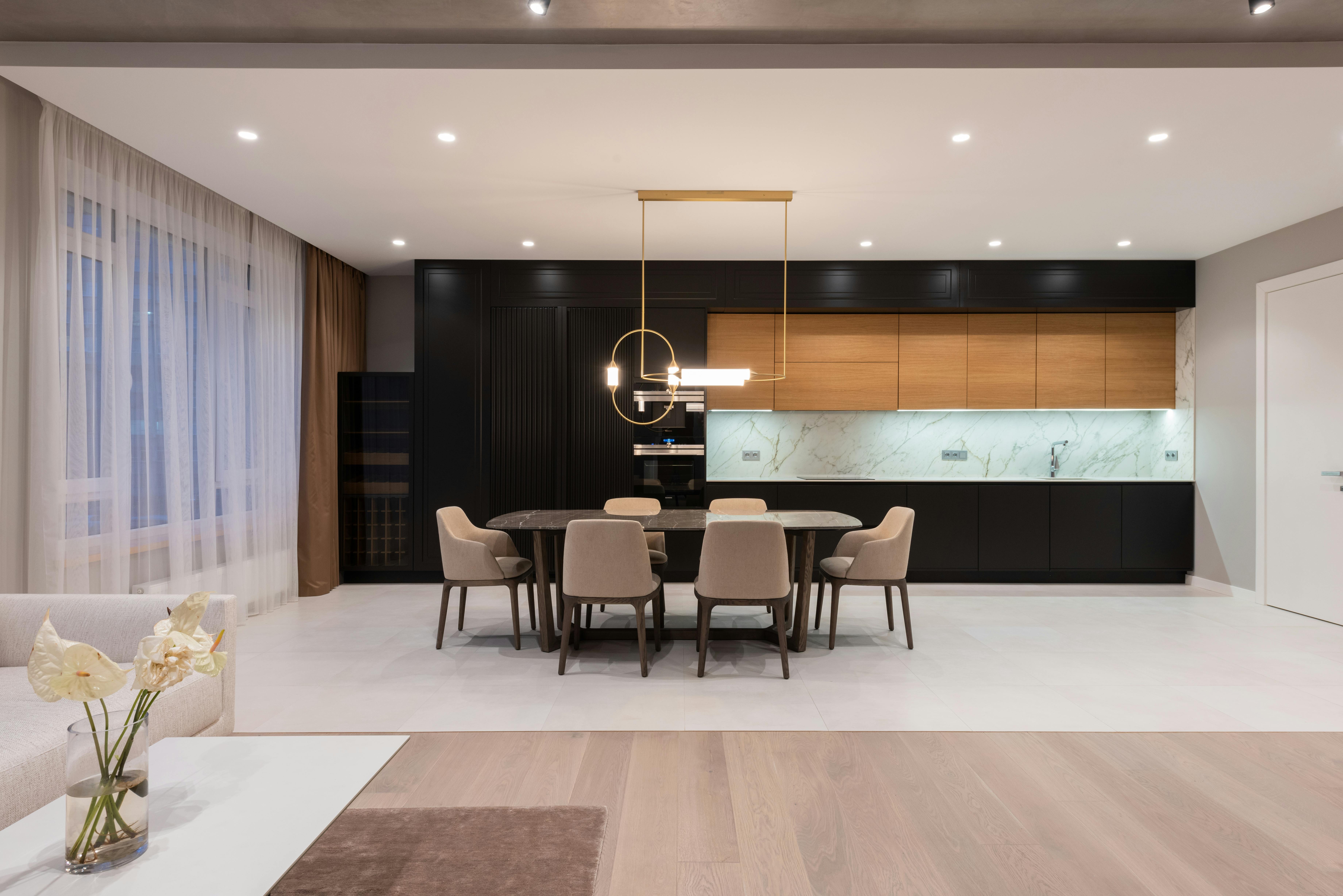 Elegant dining room